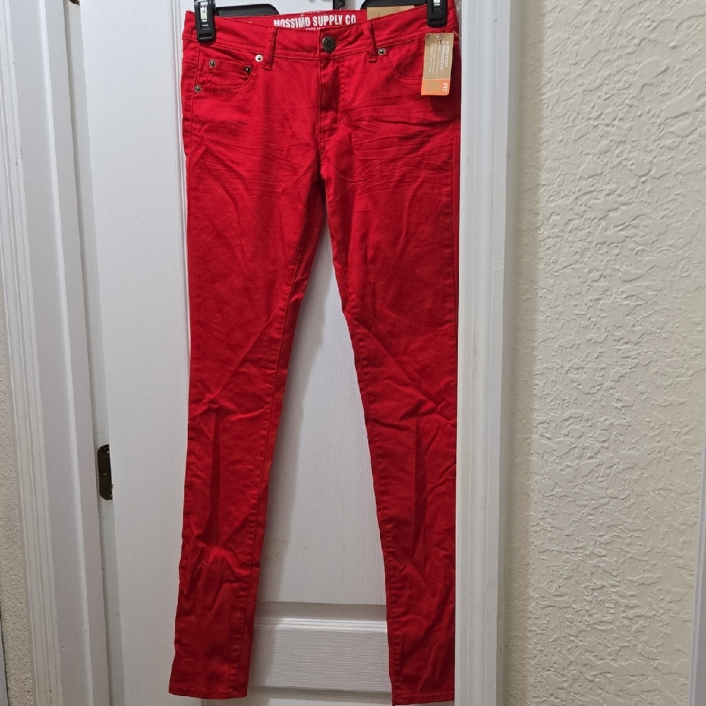 Mossimo Supply Co. Bold Red Jeans